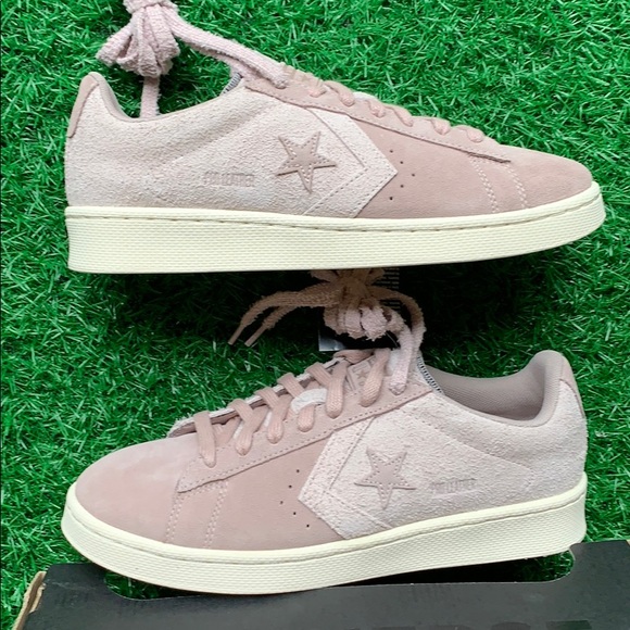 CONVERSE PRO LEATHER OX SHADOW GREY/GUM DARK HON M - Picture 14 of 16